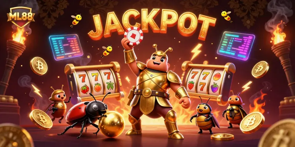 Experience winning moments at ML88 with vibrant characters and exciting slot elements.