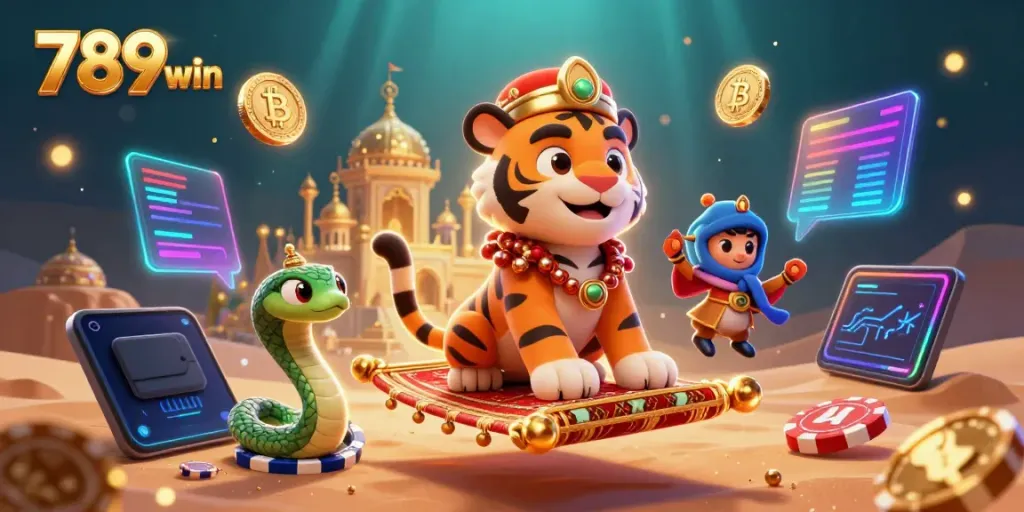 Experience thrilling gameplay at 789win with vibrant casino-themed elements and stunning visuals.