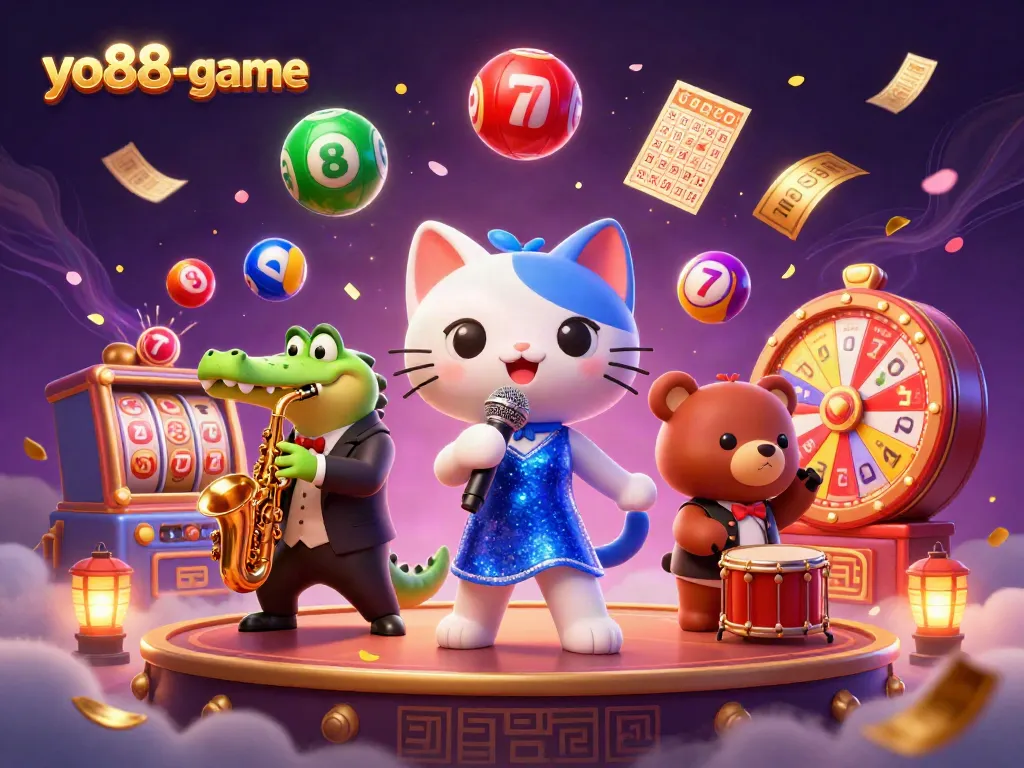 Experience thrilling games and opportunities with yo88-game, featuring dynamic casino elements and vibrant characters.