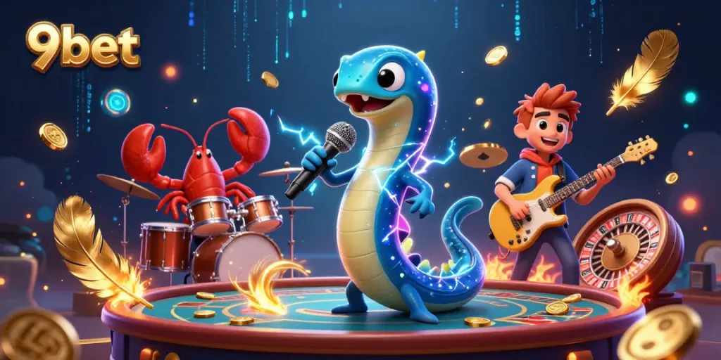 Experience thrilling wins with 9bet at the dynamic underwater casino featuring electric eel DJs.