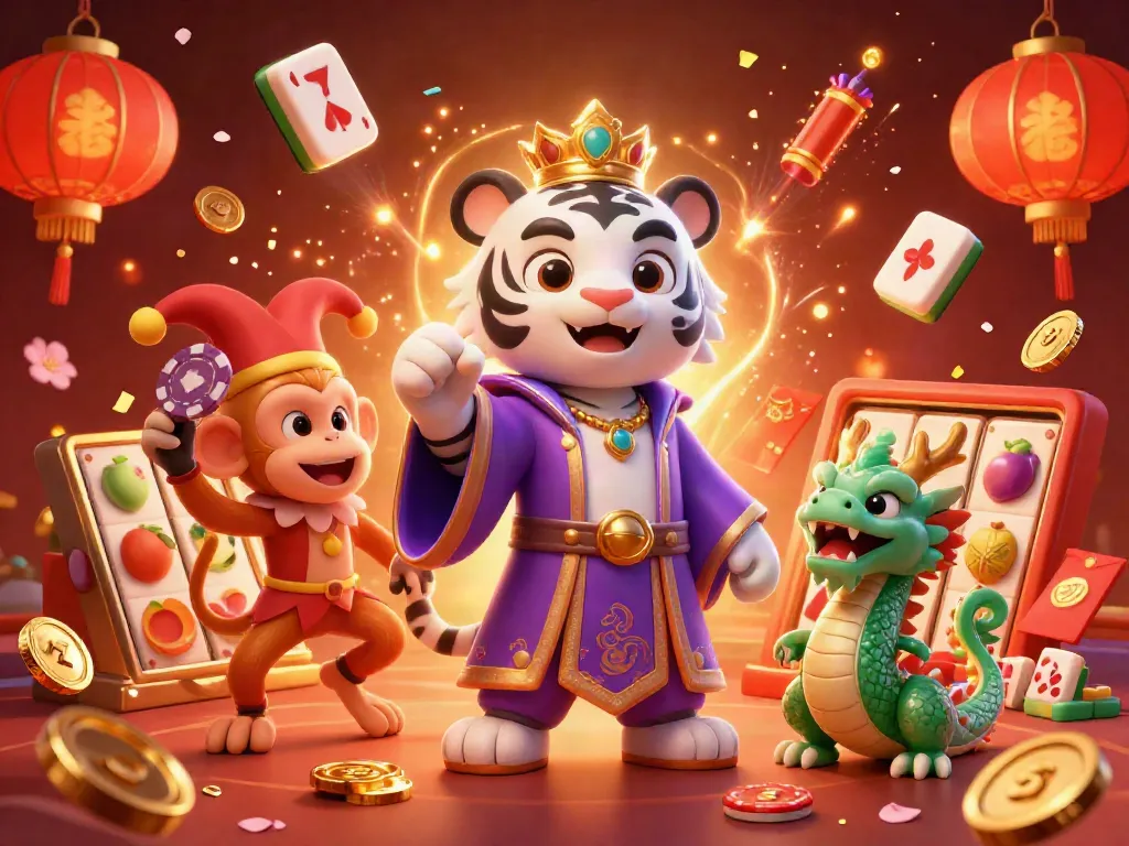 Experience thrilling gameplay at Au88 with vibrant 3D characters and rich casino elements.