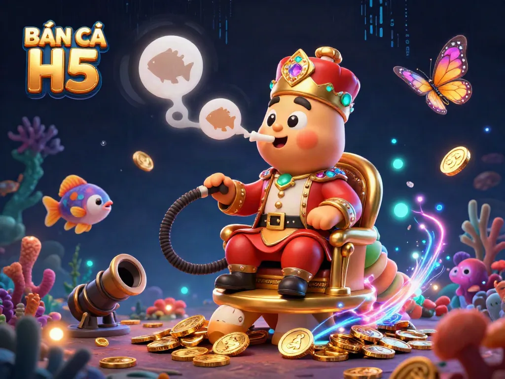 Experience the thrill of BẮN CÁ H5 AU88 with 3D underwater action and vibrant game elements.
